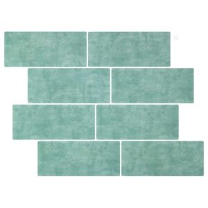 vidaXL Podhodna plo&scaron;čica 50 kos Siva zelena 29 x 21 cm