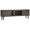 vidaXL TV omarica iz trdnega mangovega lesa 140x30x45 cm