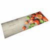vidaXL Kuhinjska preproga pralna paradižnik 60x180 cm žamet