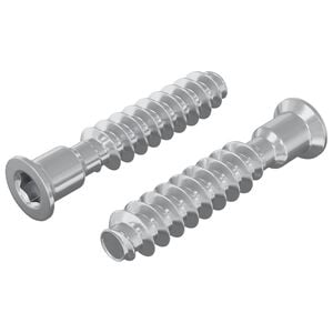 vidaXL &Scaron;efasta vijak 2 kos Srebrna M7 x 40 mm Jeklo