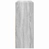 vidaXL Strani &scaron;al Siva Sonoma 116 x 30 x 75 cm Konstruiran les