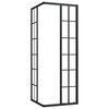 vidaXL Tuš kabina ESG 80x80x180 cm