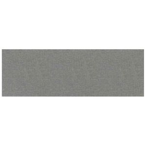 vidaXL Stenska glavna postelja 12 kos 90 x 30 cm Svetlo siva blago