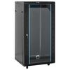vidaXL 22U omrežna omarica z vrtljivimi nogami 19" IP20 60x60x120 cm