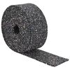 vidaXL Guma granulatna preproga Črna 500 x 12 x 0,8 cm Guma