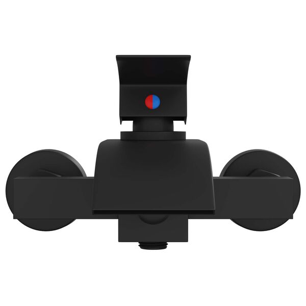 vidaXL Me&scaron;alna pipa za tu&scaron; Črna G 1 / 2 palca