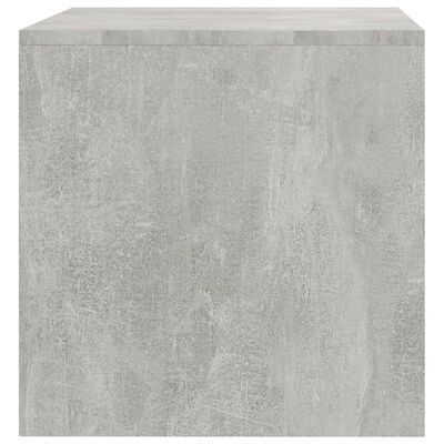 vidaXL TV omarica betonsko siva 80x40x40 cm iverna plošča
