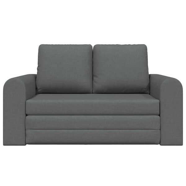 vidaXL Sofa postelja 60cm Temno siva blago