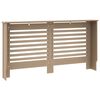 vidaXL Pokrov za radiator 152x19x81,5 cm mediapan