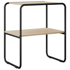 vidaXL Konzolna miza Sonoma hrast 60 x 42,5 x 70 cm Inženirski les