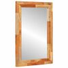 vidaXL Ogledalo za kopalnico Umetni hrast 50 x 70 x 2,5 cm