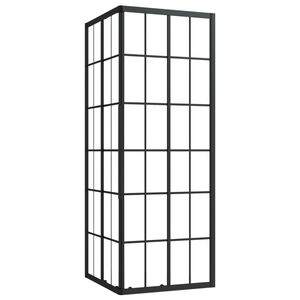 vidaXL Tu&scaron; kabina ESG 80x80x180 cm