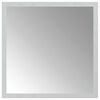 vidaXL LED kopalni&scaron;ko ogledalo Transparentno 30 x 30 cm kaljeno steklo