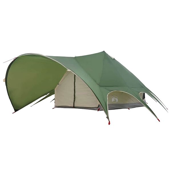 vidaXL Teepee &scaron;otor s streho Zelena in Siva 600 x 600 x 347 cm