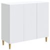 vidaXL Strani &scaron;al Bela 89 x 34,5 x 80 cm Inženirski les