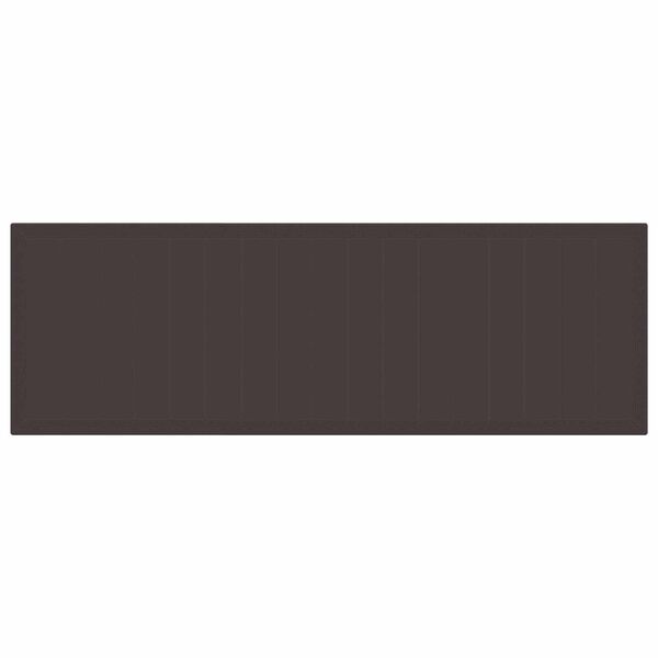 vidaXL Komplet za jedilnico v vrtu 13 pcs Rjava in svetlo siva