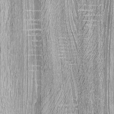vidaXL Visoka omara siva sonoma 35x34x180 cm inženirski les