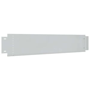 vidaXL Ograja za trato komplet 5 kosov pocinkano jeklo 100x19 cm