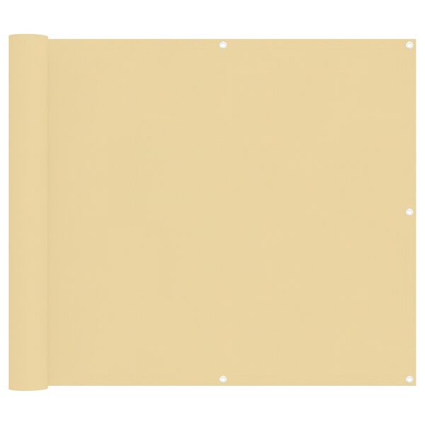 vidaXL Balconska mreža PU premazan oxford alu