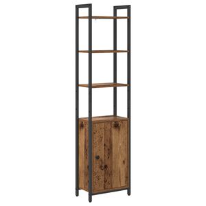 vidaXL Knjigovni omar 6 ravni 40 x 24 x 161 cm Inženirski les Star les