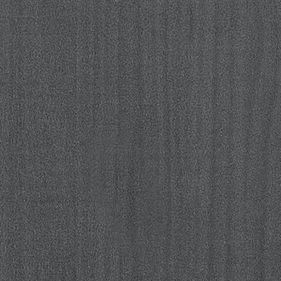 vidaXL Nočna omarica 2 kosa siva 40x30,5x35,5 cm trdna borovina