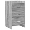 vidaXL Posteljne mize Siva Sonoma 40 x 36 x 70 cm Inženirski les