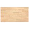 vidaXL Kuhinjska delovna plo&scaron;ča 120x63,5x4 cm trdna hrastovina