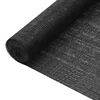 vidaXL Za&scaron;čitna mreža črna 1,5x10 m HDPE 75 g/m&sup2;