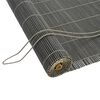 vidaXL Rolo Siva 80 x 160 cm Bambus