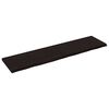 vidaXL Kopalni&scaron;ki pult temno rjav 160x40x(2-4) cm obdelan trden les
