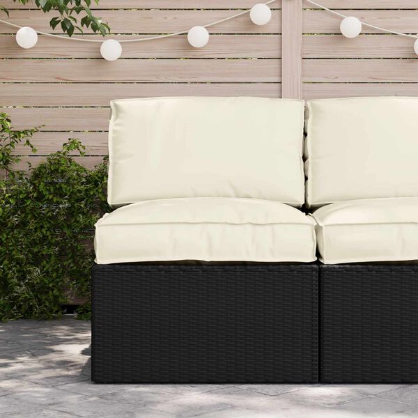 vidaXL Set blazin za palete 2 pcs krema Oxford tkanina