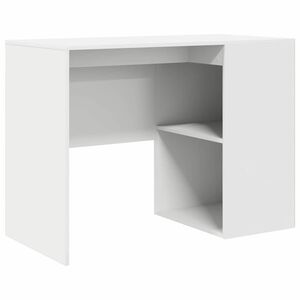 vidaXL Miza Bela Inženirski les 102 x 50 x 75 cm