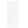 vidaXL Komoda visok sijaj bela 60x30x70 cm konstruiran les
