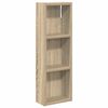 vidaXL Kopalna stenska omarica Sonoma hrast 20 x 10 x 60,5 cm