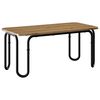 vidaXL Klubska miza Artisan hrast 79,5 x 40 x 36 cm Inženirski les