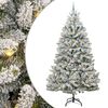 vidaXL Umestno božično drevo 300 cm 300 LED Toplo bela PVC in jeklo