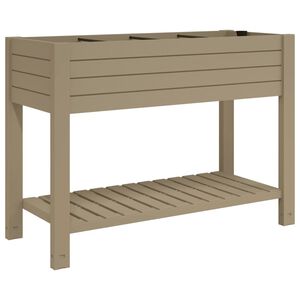 vidaXL Vrtna visoka greda 110x45x79 cm polipropilen