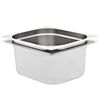 vidaXL Gastronomske posode 2 kosa GN 1/2 150 mm nerjaveče jeklo