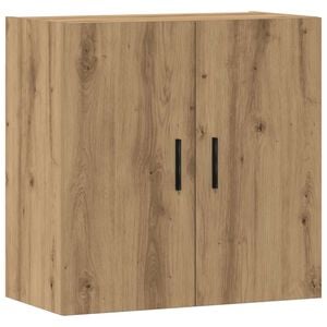 vidaXL Stenska omarica artisan hrast 60x31x60 cm inženirski les
