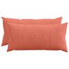 vidaXL Prevleka za blazino 2 pcs HEERLEN Rdeče oranžna 40 x 70 cm