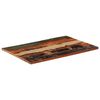 vidaXL Pravokotna mizna plošča 60x90 cm 25-27 mm trden predelan les