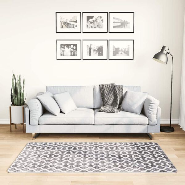 vidaXL Pralna preproga 80x150 cm večbarvna protizdrsna