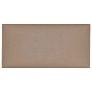vidaXL Stenska glavna postelja 12 kos 30 x 15 cm Kapučino blago