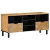 vidaXL TV omarica rjava 100x33x46 cm masivni les Mango