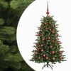 vidaXL Umetna božična jelka z bučko 120 cm 150 LED Toplo bela