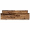 vidaXL Posteljni okvir brez vzmetnice star les 180x200 cm