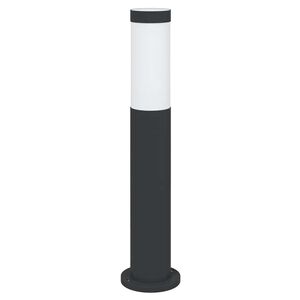 vidaXL Stebričasta svetilka 50 cm nerjaveče jeklo IP44