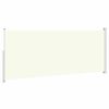 vidaXL Zložljiva stranska tenda za teraso 200x500 cm krem