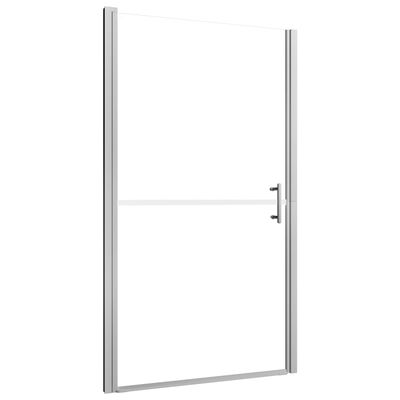 vidaXL Vrata za tuš kaljeno steklo 100x178 cm