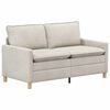 vidaXL Kavč Krem 156 x 81 x 87,5 cm Poliester